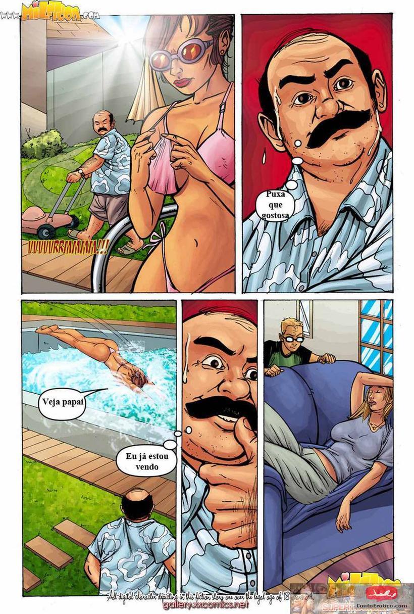 Quadrinho Erotico Família é assim... parte2 Imagem 2