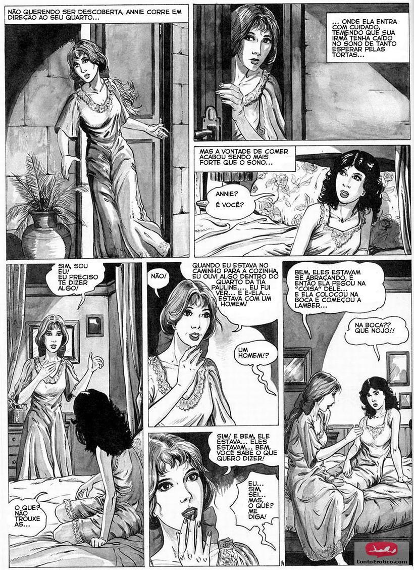 Quadrinho Erotico Os segredos de tia Pauline - Parte 01 Imagem 15