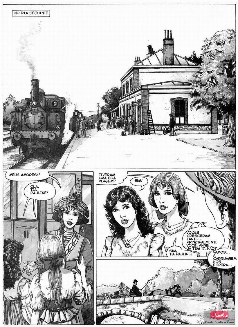 Quadrinho Erotico Os segredos de tia Pauline - Parte 01 Imagem 7