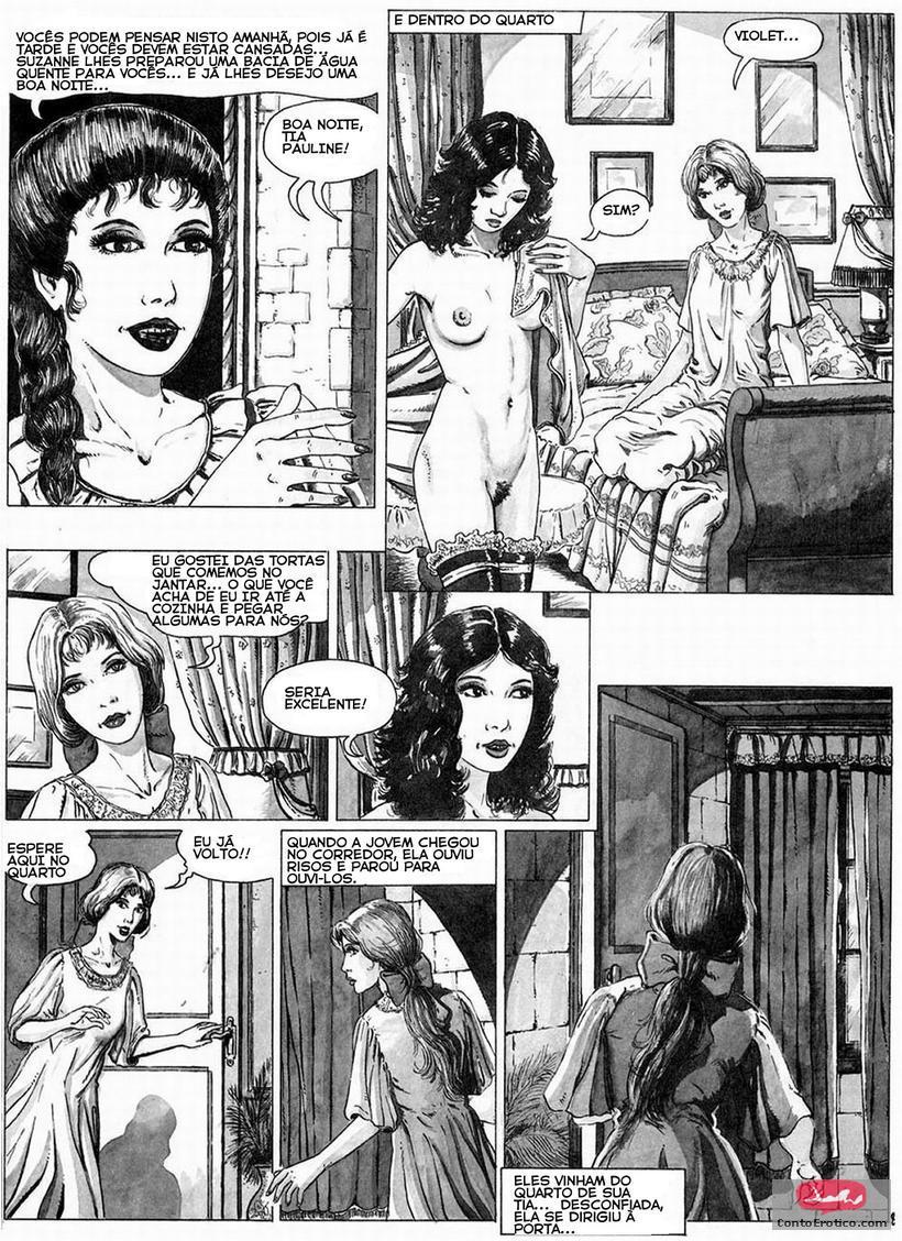 Quadrinho Erotico Os segredos de tia Pauline - Parte 01 Imagem 9