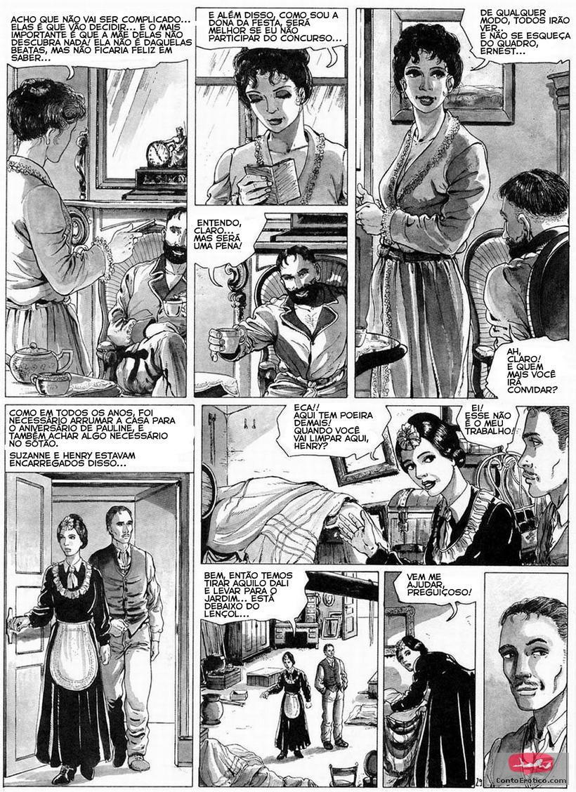 Quadrinho Erotico Os segredos de tia Pauline - Parte 02 Imagem 10