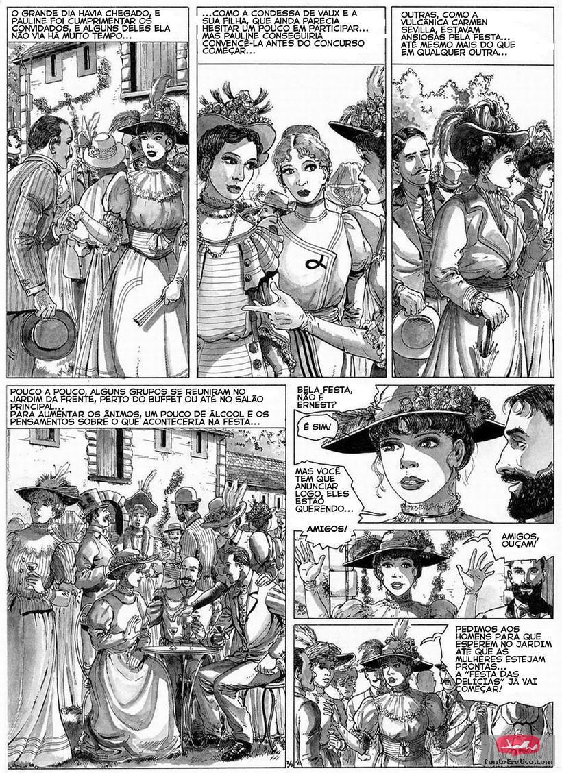 Quadrinho Erotico Os segredos de tia Pauline - Parte 02 Imagem 17