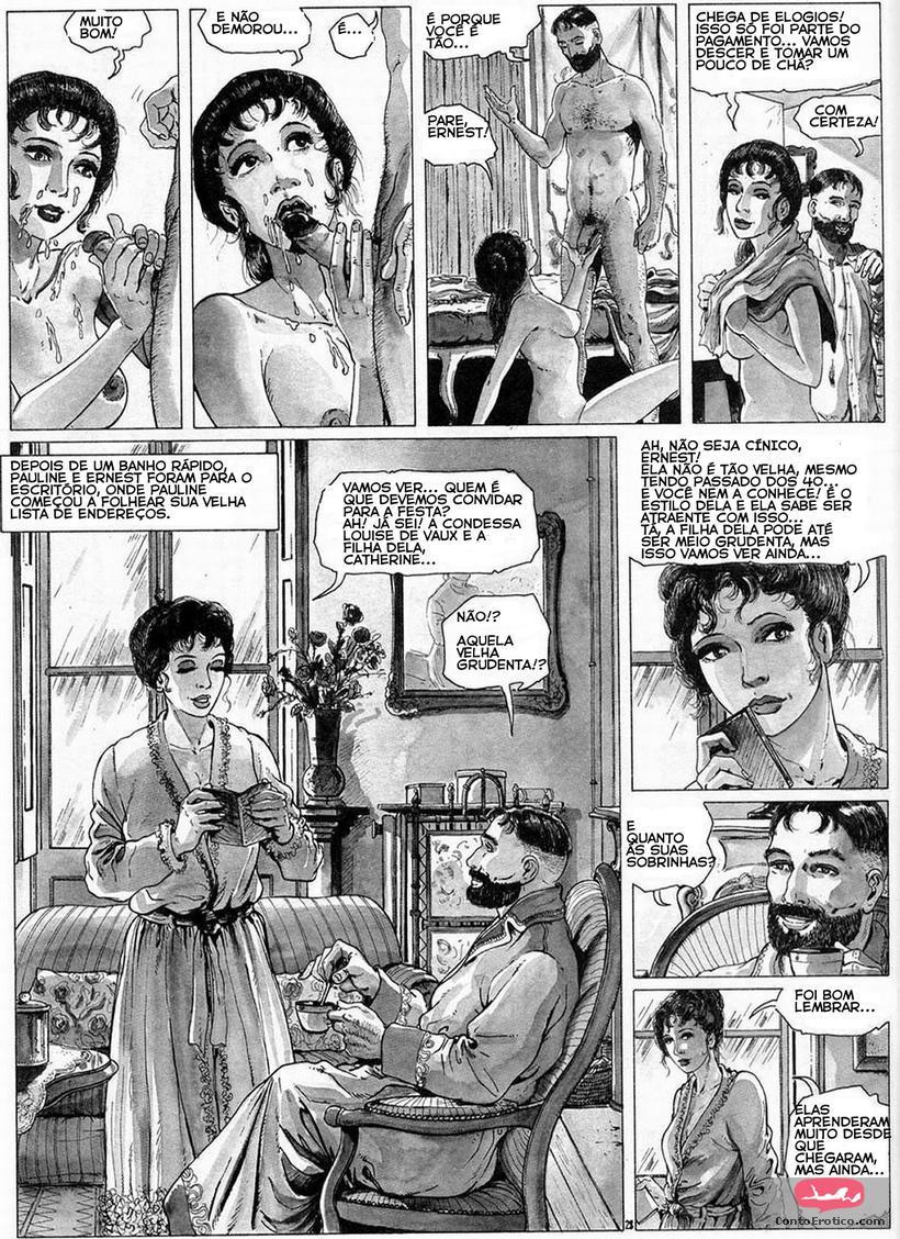 Quadrinho Erotico Os segredos de tia Pauline - Parte 02 Imagem 9