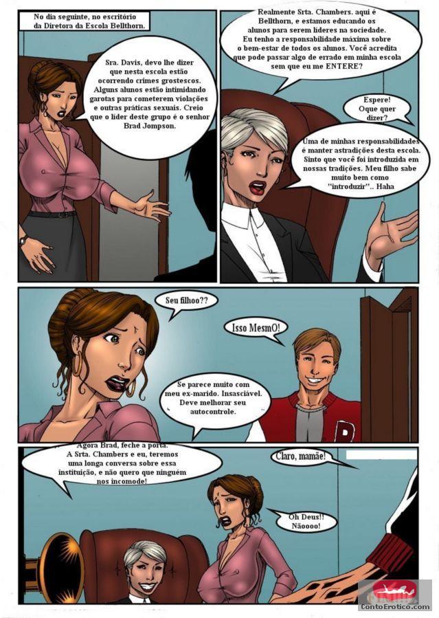 Quadrinho Erotico Difíceis Lições Parte 2 Imagem 11