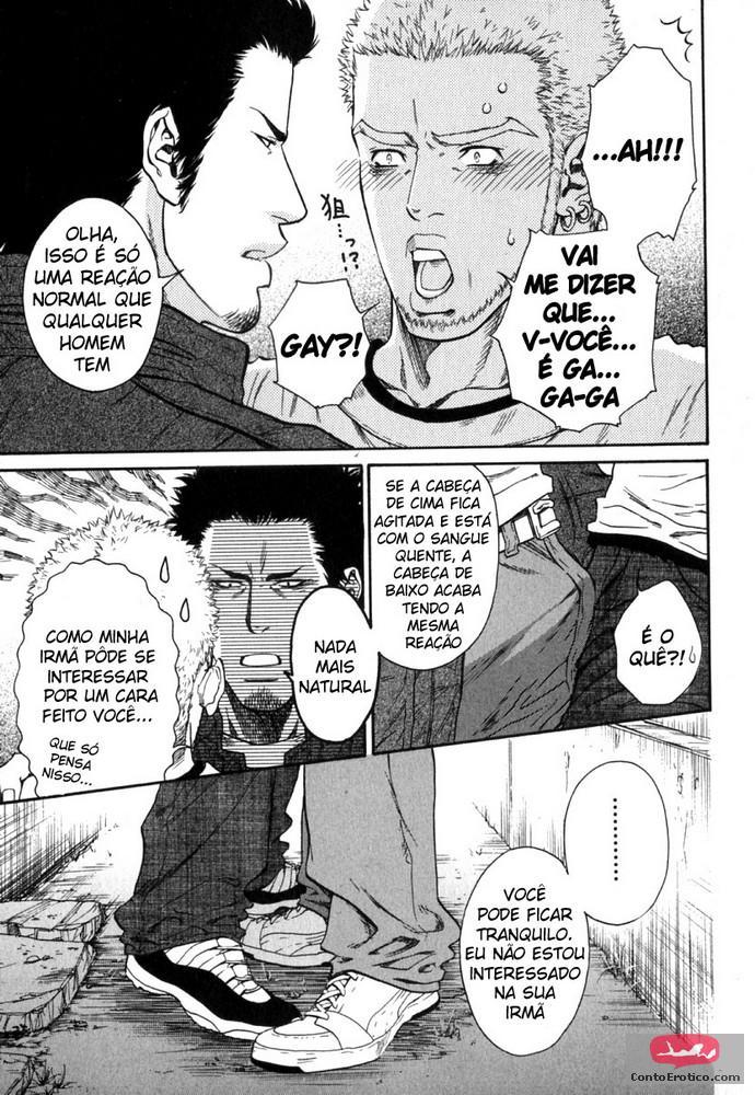 Quadrinho Erotico ESCONDE-ESCONDE GAY Imagem 8