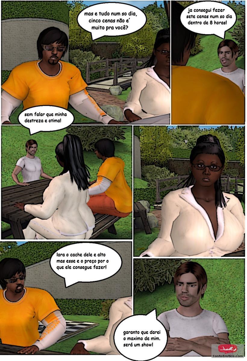 Quadrinho Erotico Black Ass n°1 Imagem 11