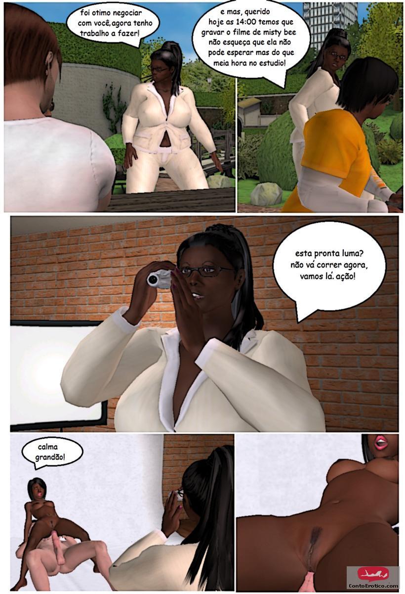 Quadrinho Erotico Black Ass n°1 Imagem 12