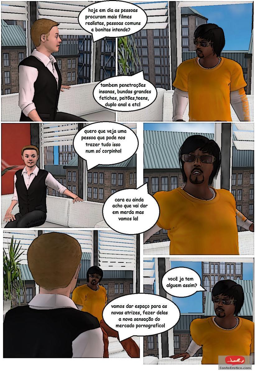 Quadrinho Erotico Black Ass n°2 parte 1 Imagem 5