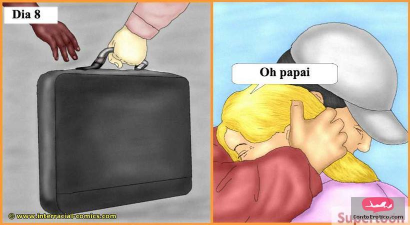 Quadrinho Erotico A Filha Ninfeta Sequestrada - Parte II Imagem 7