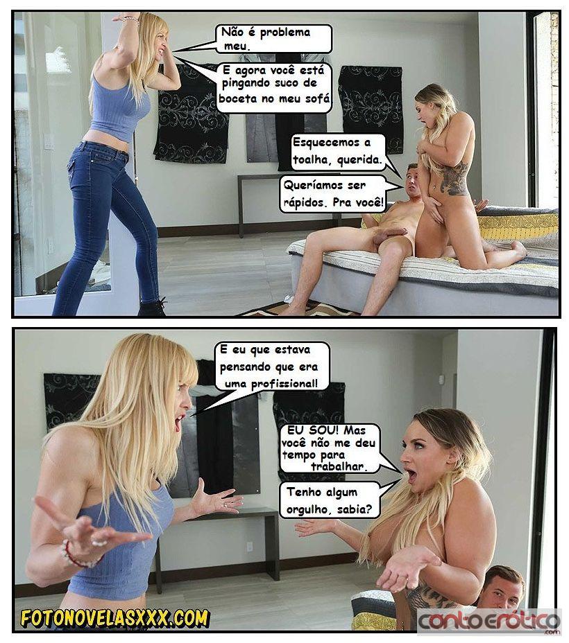 Quadrinho Erotico Uma cadela pro meu marido - parte 2 Imagem 10