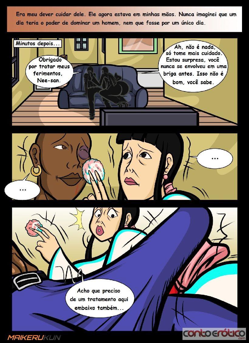 Quadrinho Erotico Assistência Diária 12 - parte 1 Imagem 19
