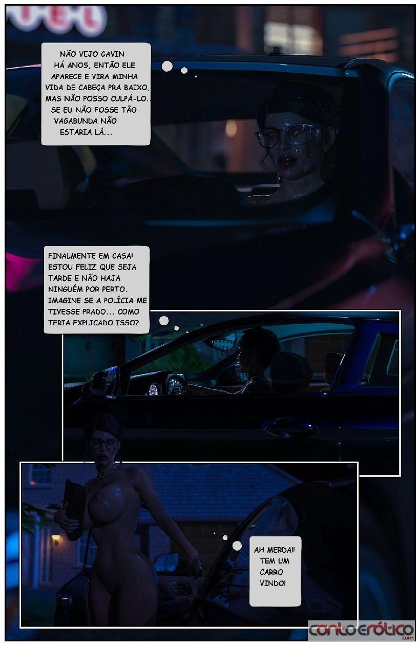 Quadrinho Erotico Julie a Porca - parte 03 Imagem 8