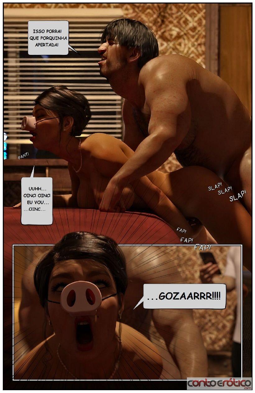 Quadrinho Erotico Julie a Porca - parte 02 Imagem 2
