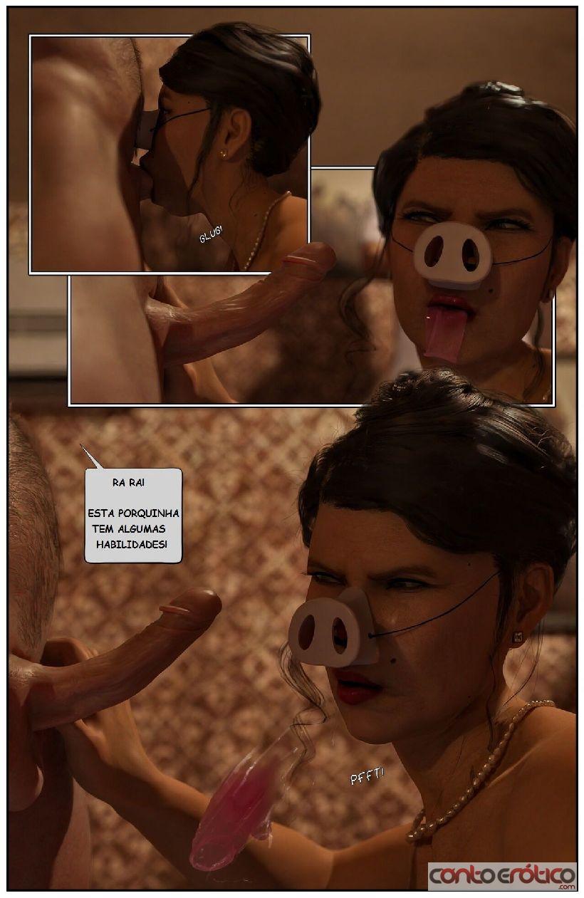 Quadrinho Erotico Julie a Porca - parte 02 Imagem 4