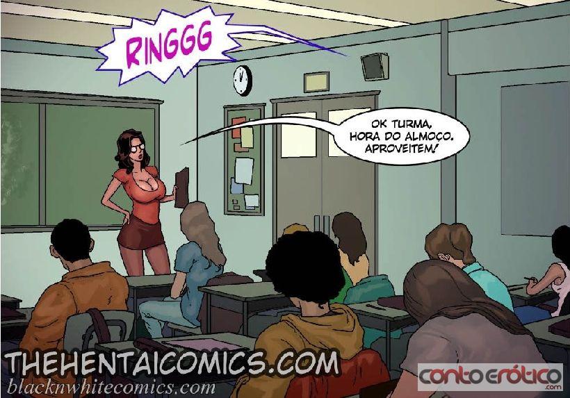 Quadrinho Erotico DETENÇÃO NA ESCOLA - PARTE 1 Imagem 2