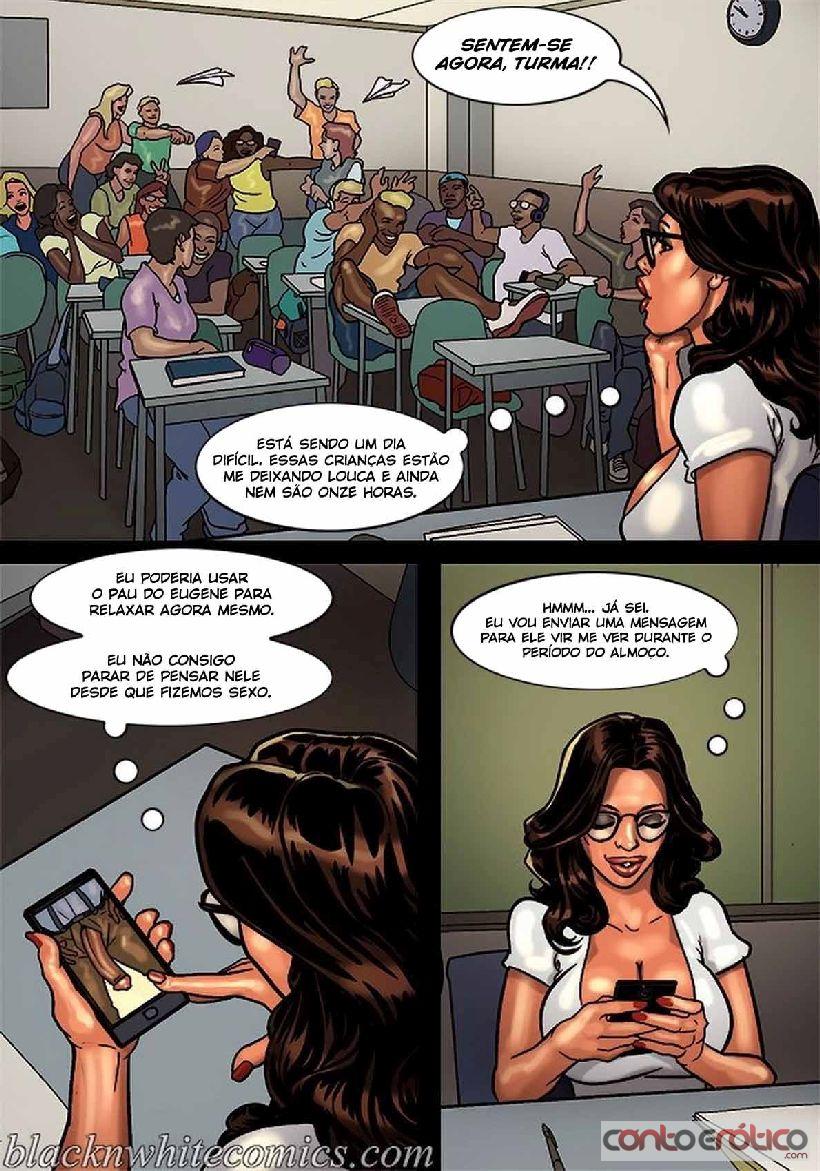 Quadrinho Erotico DETENÇÃO NA ESCOLA - PARTE 4 Imagem 2