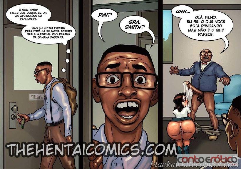 Quadrinho Erotico DETENÇÃO NA ESCOLA - PARTE 5 Imagem 3