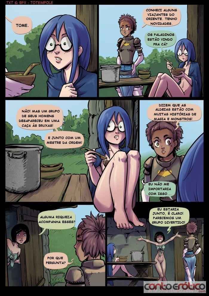 Quadrinho Erotico A Cu-invocante 18 parte III Imagem 15