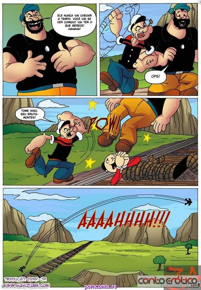 Quadrinho Erotico Popeye Imagem 1