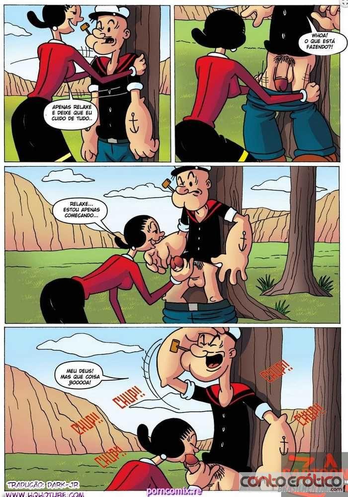 Quadrinho Erotico Popeye Imagem 3