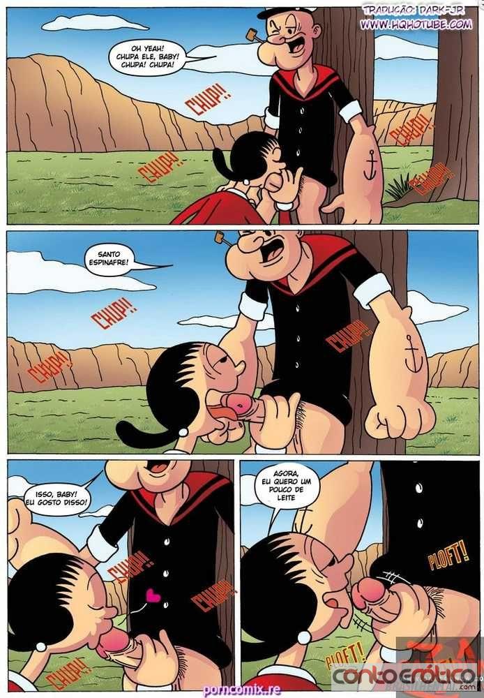 Quadrinho Erotico Popeye Imagem 4
