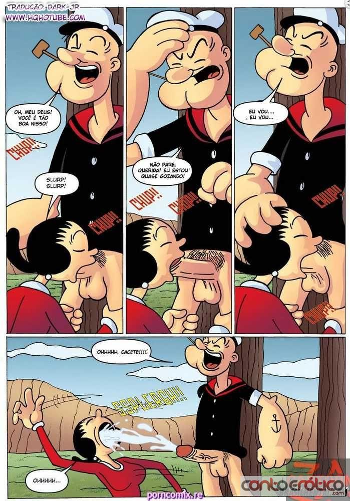 Quadrinho Erotico Popeye Imagem 5