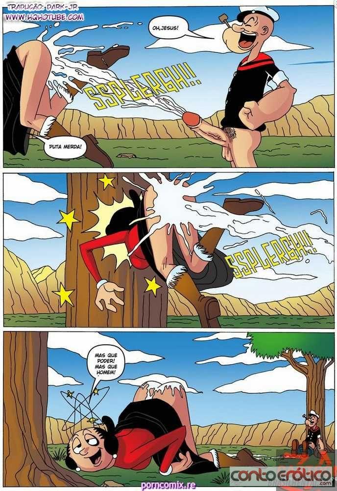 Quadrinho Erotico Popeye Imagem 9
