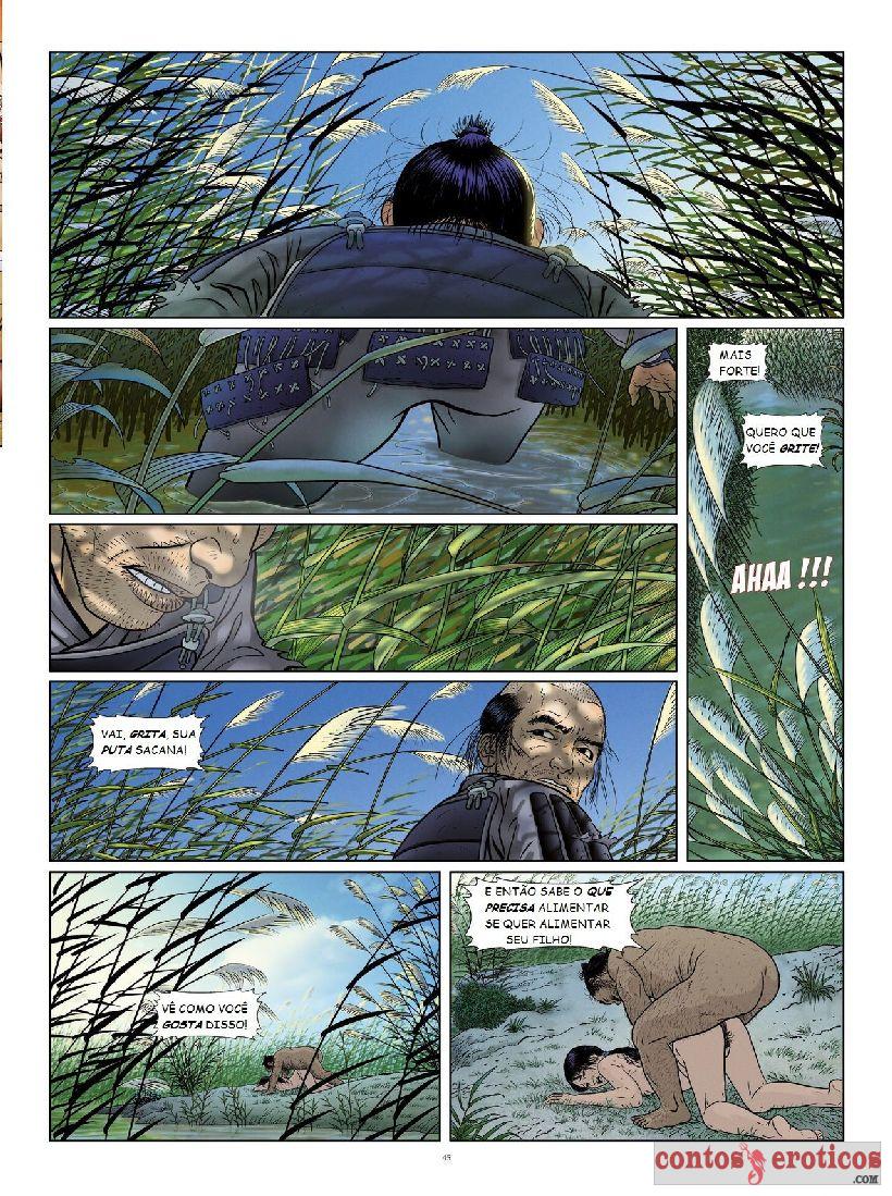 Quadrinho Erotico Os Contos do Quimono Dourado - 03 Imagem 8