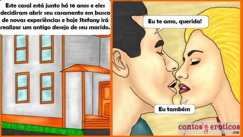 Quadrinho Erotico Minha esposa é uma puta Imagem 2