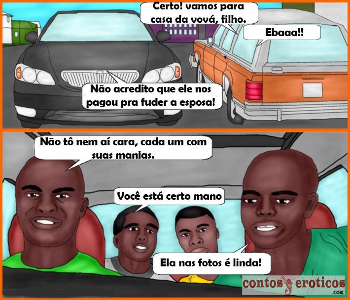 Quadrinho Erotico Minha esposa é uma puta Imagem 3