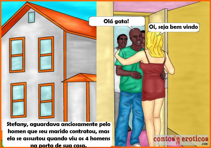 Quadrinho Erotico Minha esposa é uma puta Imagem 4