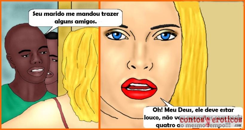 Quadrinho Erotico Minha esposa é uma puta Imagem 5