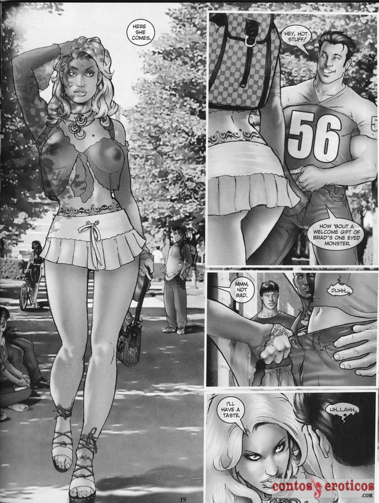 Quadrinho Erotico Honey Lickers Sorority 1 Imagem 3