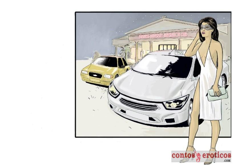 Quadrinho Erotico À mercê de duas mascaradas Imagem 1