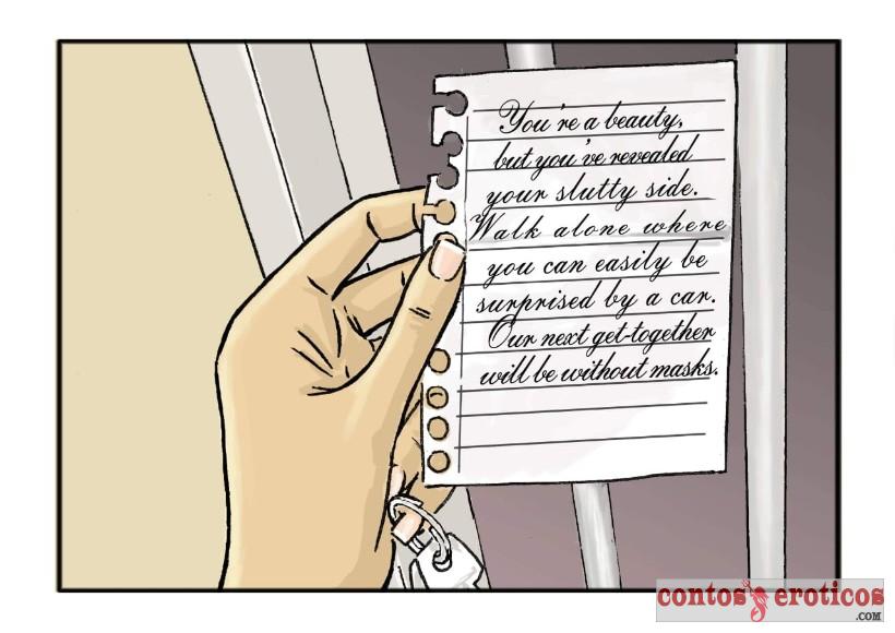 Quadrinho Erotico À mercê de duas mascaradas Imagem 20