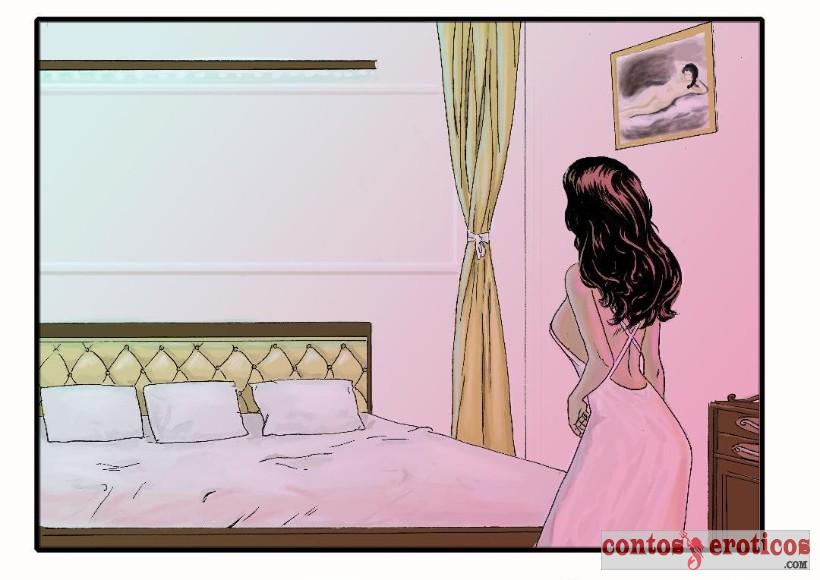 Quadrinho Erotico À mercê de duas mascaradas Imagem 5