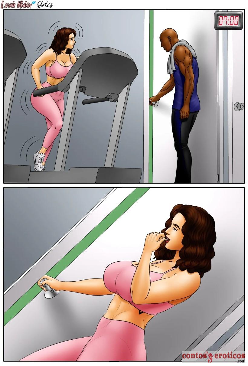 Quadrinho Erotico Histórias de Leah Rubin 2 - Experimentação Imagem 2