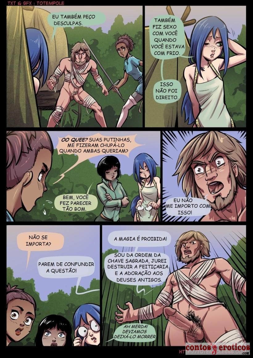 Quadrinho Erotico A Cu-invocante 21 parte II Imagem 10