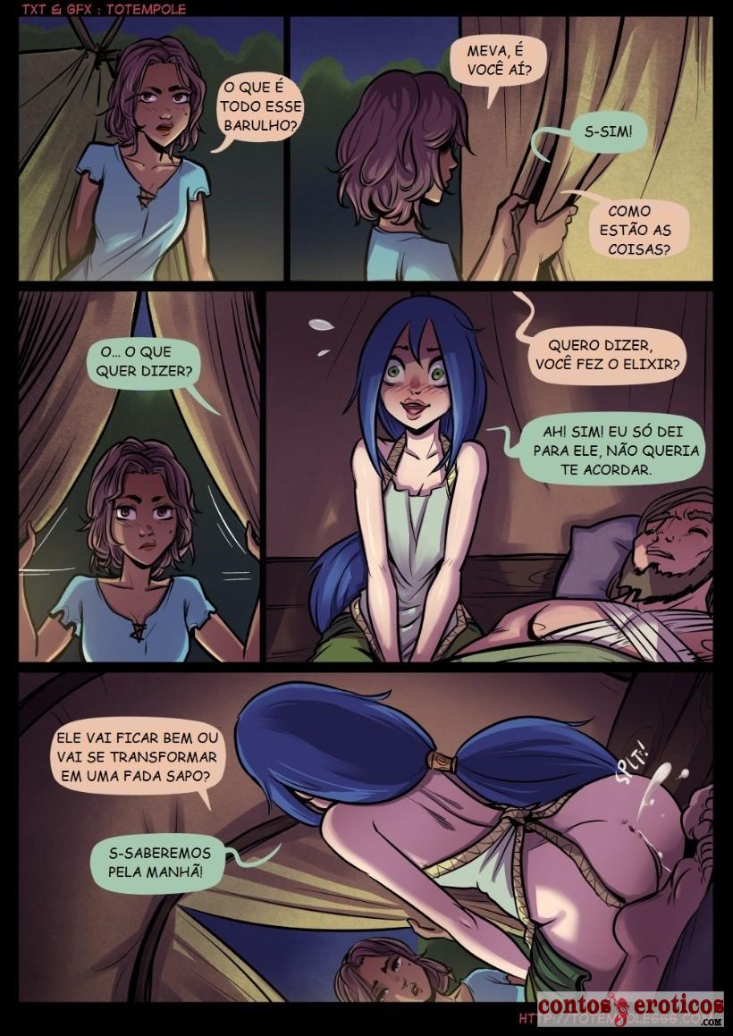 Quadrinho Erotico A Cu-invocante 21 parte II Imagem 6