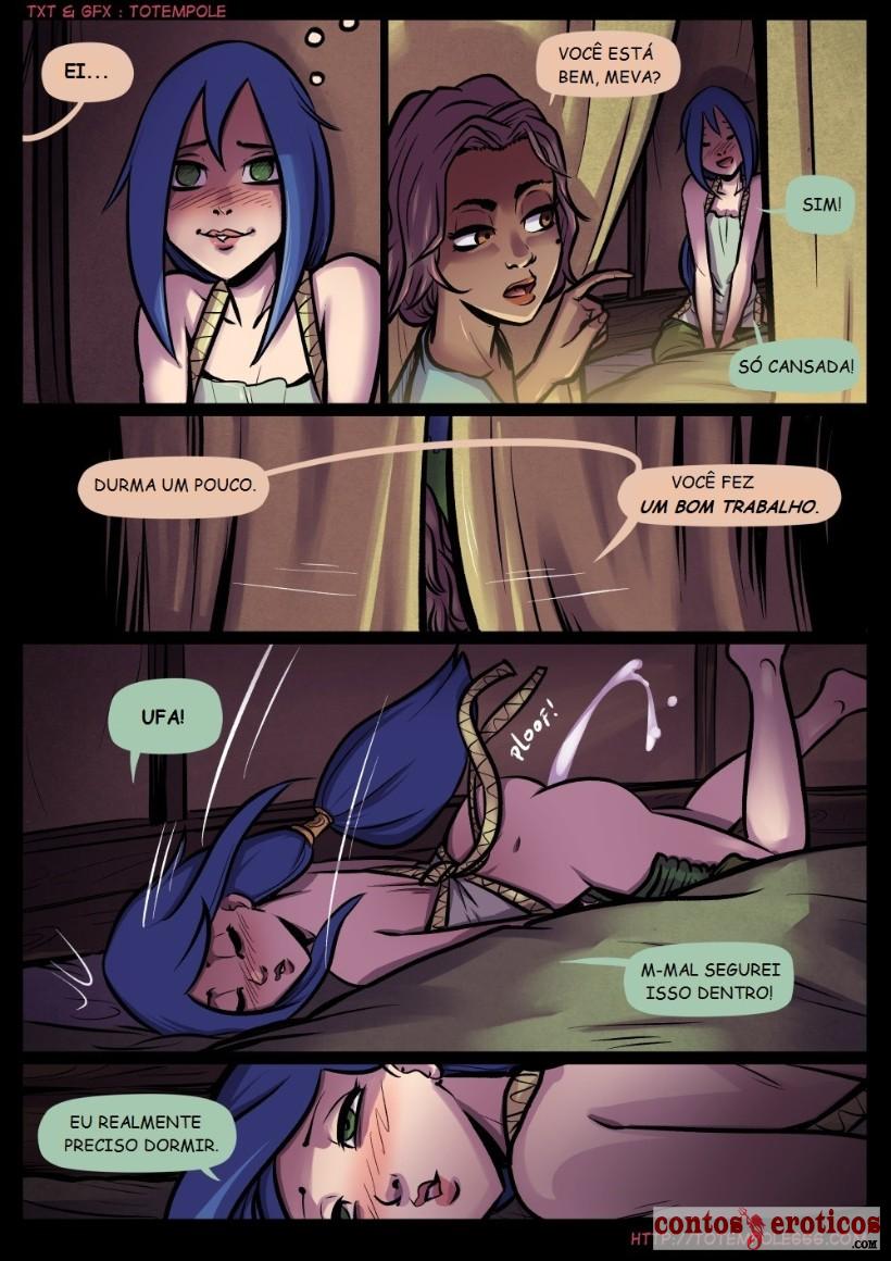 Quadrinho Erotico A Cu-invocante 21 parte II Imagem 7