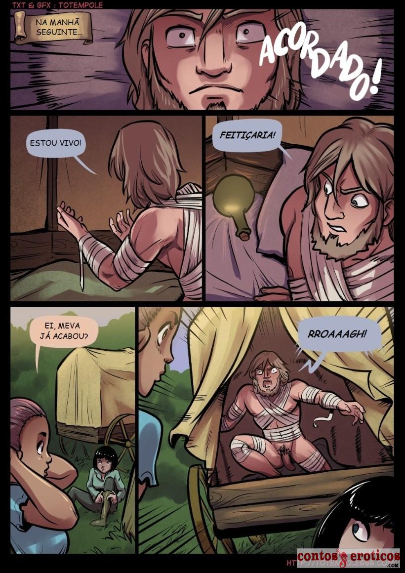 Quadrinho Erotico A Cu-invocante 21 parte II Imagem 8