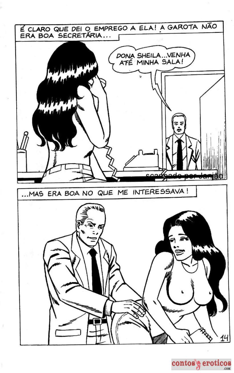 Quadrinho Erotico Proposta de Emprego que acaba em SEXO Imagem 14