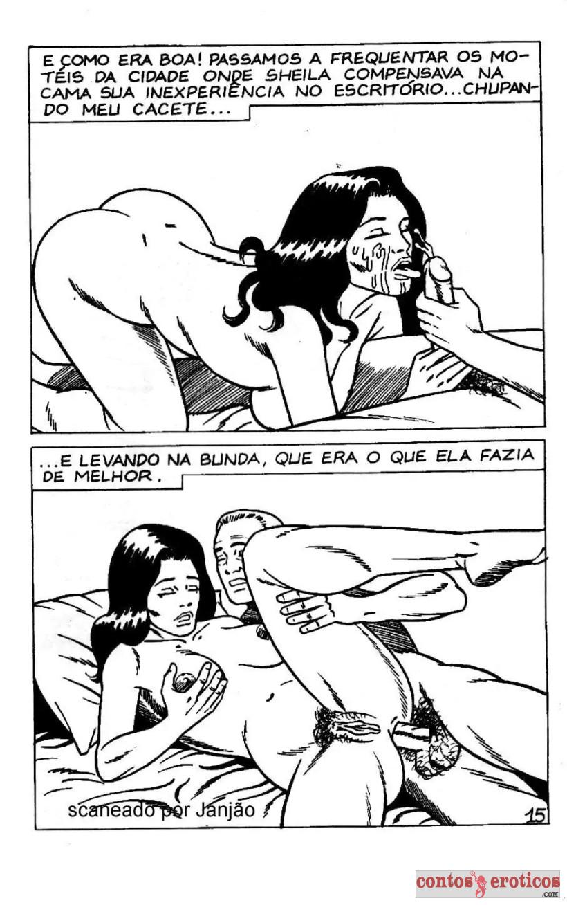 Quadrinho Erotico Proposta de Emprego que acaba em SEXO Imagem 15