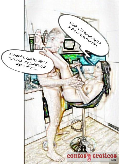 Quadrinho Erotico Fodendo a netinha Safada 1 Imagem 10