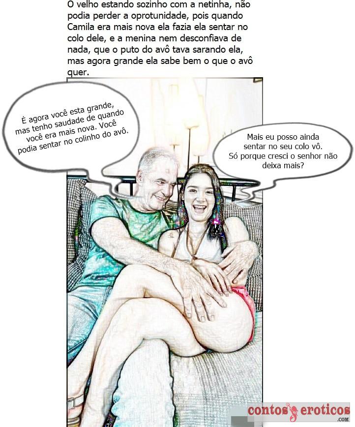 Quadrinho Erotico Fodendo a netinha Safada 1 Imagem 2