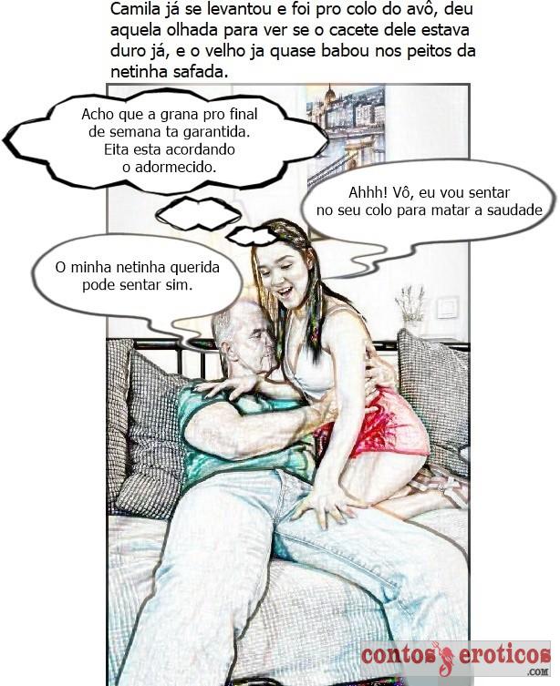 Quadrinho Erotico Fodendo a netinha Safada 1 Imagem 3
