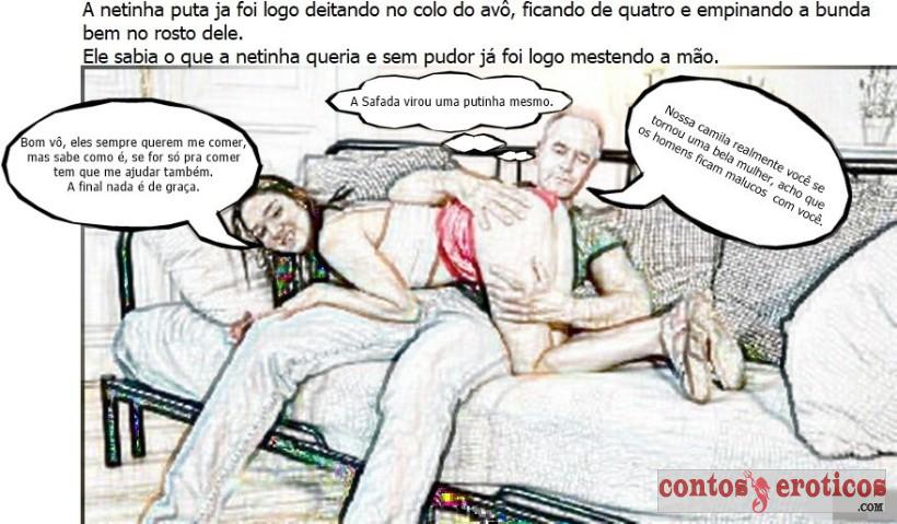 Quadrinho Erotico Fodendo a netinha Safada 1 Imagem 4