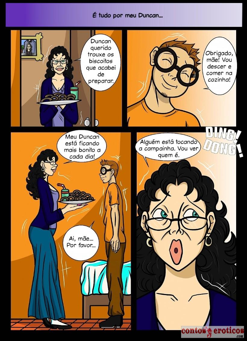 Quadrinho Erotico A mãe legal para o meu Duncan - parte 01 Imagem 3