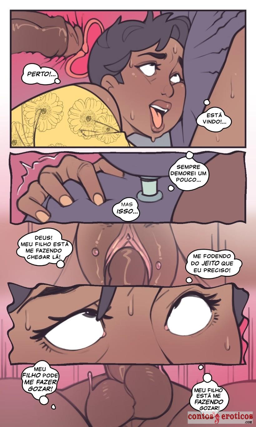 Quadrinho Erotico Montada no Banco Traseiro Imagem 16