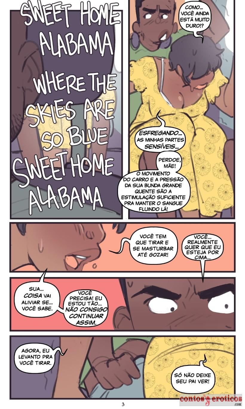 Quadrinho Erotico Montada no Banco Traseiro Imagem 4